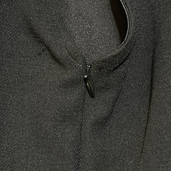 Do + Be Romper Shorts Tie Bow Back Black Size S Small Ruffle Neck - Picture 3 of 7